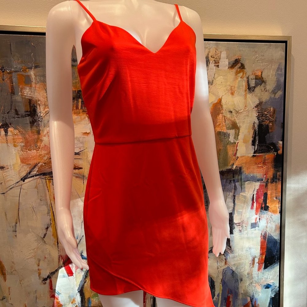 Lovers & Friends Aria Asymmetrical Hem Mini Dress